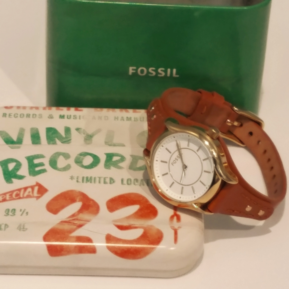 Ladies gold watch
